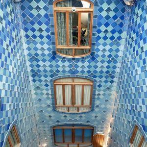 Antoni Gaudí, Casa Batlló, Atrium