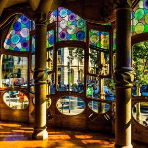 Casa Batllo - Barcelona Print - 30x45 _ White Border