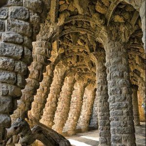 Columnes al Park Güell